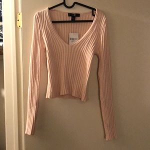 Forever 21 light pink sweater NWT